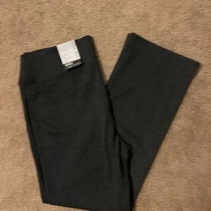 Plus size black bootcut pants